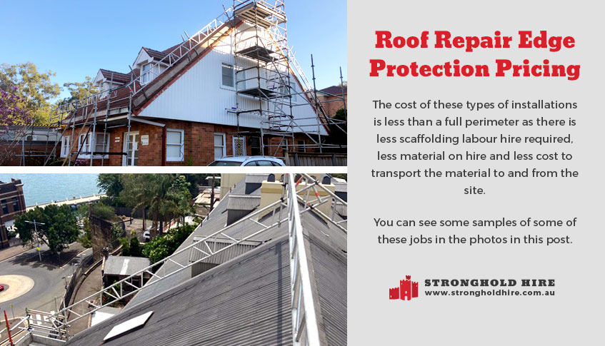 Roof Repair Edge Protection Pricing - Hire Scaffolding Sydney