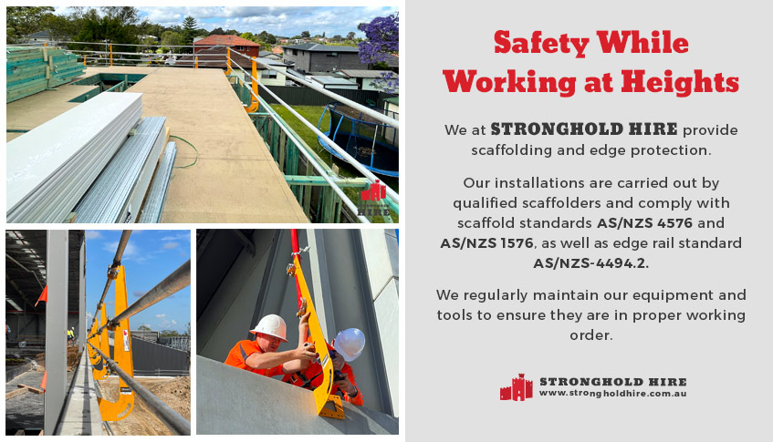 Safety While Working Heights - Edge Protection - Sydney