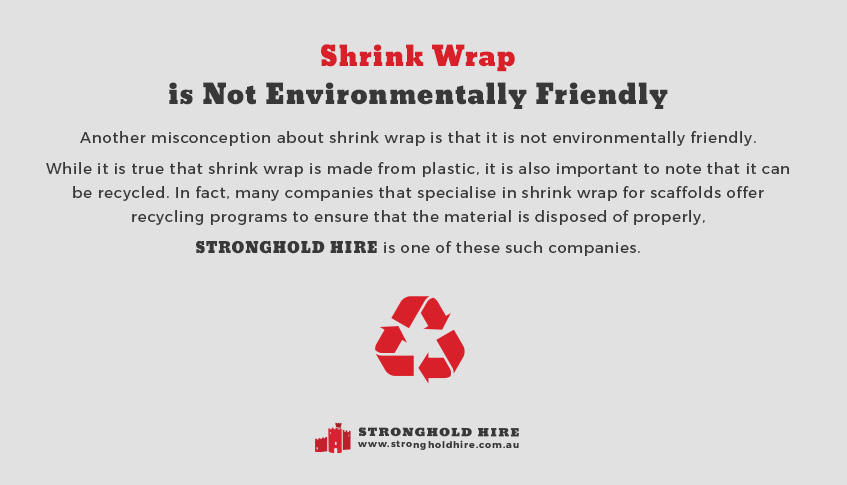 Shrink Wrap Environmental Friendly - Stronghold Hire Sydney