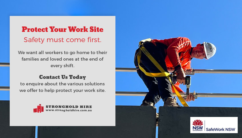 Protect Your Work Site - Safety First - Stronghold Hire