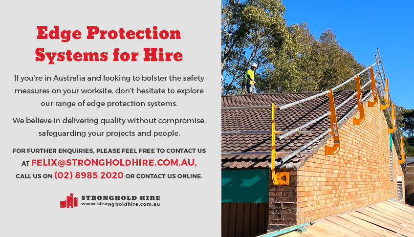Edge Protection Systems Hire Sydney - Stronghold