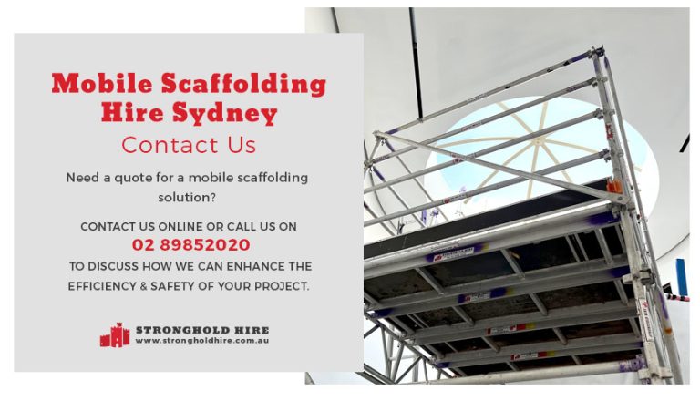 Mobile Scaffolding Sydney - Enhancing Flexibility And Mobility