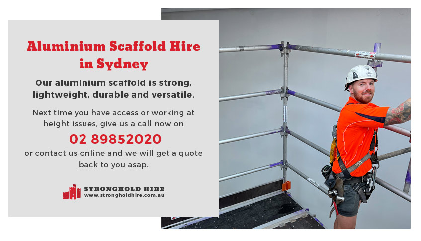 Aluminium Scaffold Hire Sydney - Stronghold Hire