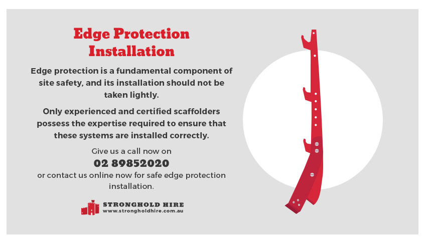 Edge Protection Installation - Stronghold Hire