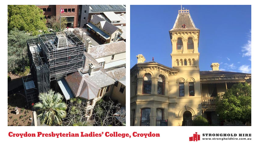 Hire Aluminium Scaffold Sydney - Croydon Presbyterian Ladies College