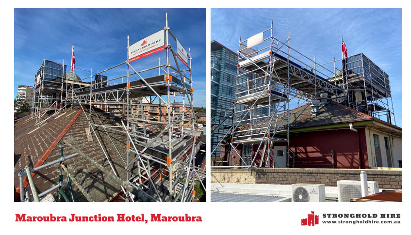 Hire Scaffolding Sydney - Maroubra Junction Hotel, Maroubra