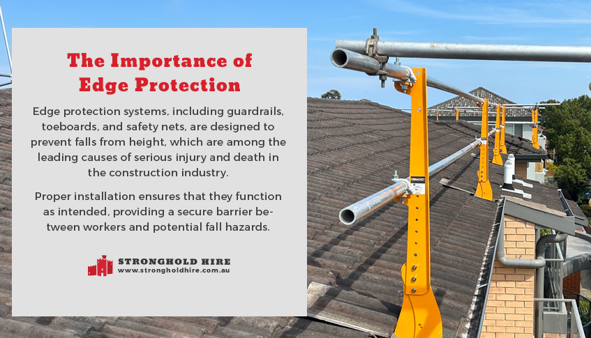 The importance of edge protection - Stronghold Hire