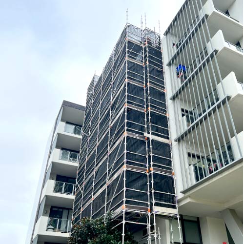 Window Cleaning Scaffolding Services Sydney - Aluminium Fixed