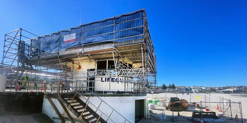 Rental Scaffold Chimney Repair Work Sydney