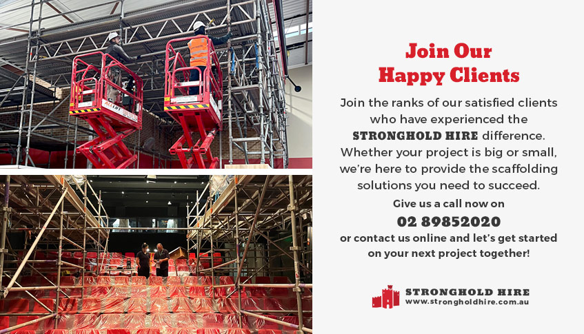 Hire Scaffolding Project Sydney Happy Clients - Stronghold Hire