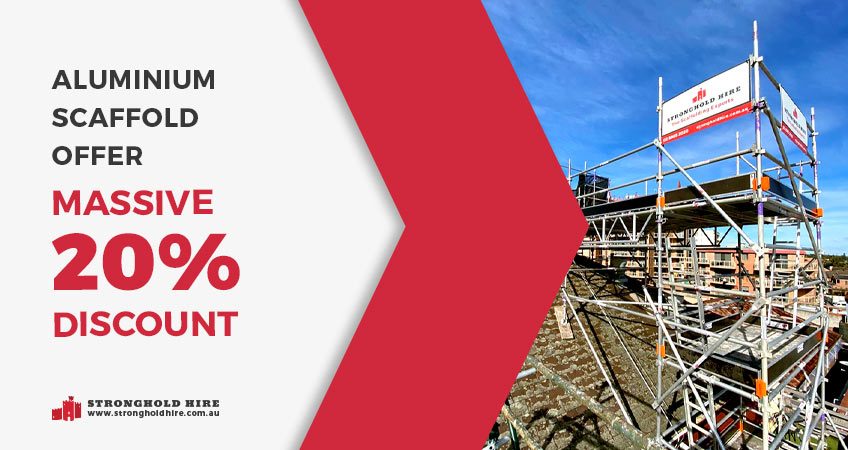 Aluminium Scaffold Offer - Massive Discount - Stronghold Hire